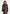 Esma - Python Asymmetric Coat with Cinch Belt - Brown