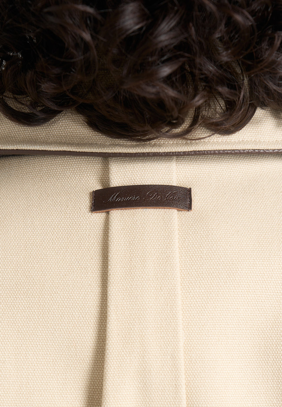 Lelia - Cropped Suede Trench 2-in-1 Gilet Coat With Belt - Beige/Brown