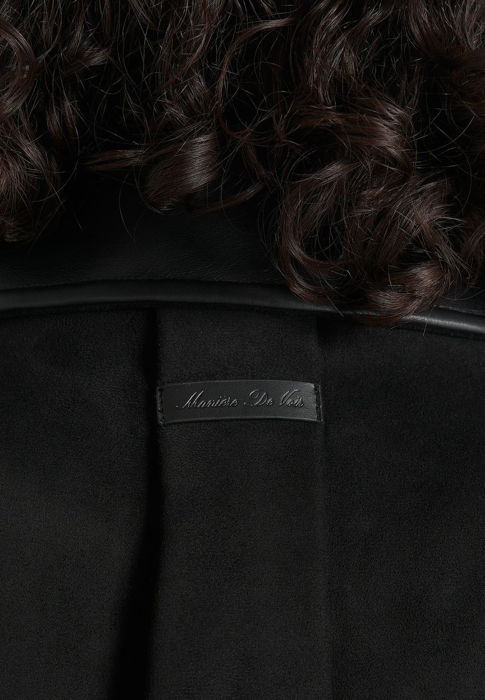 Lelia - Cropped Gabardine Trench 2-in-1 Gilet Coat With Belt - Black