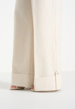 Ruby - Linen Belted Utility Jumpsuit - Natural
