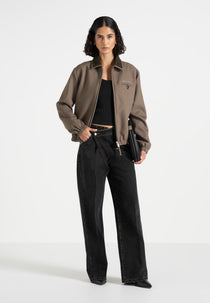 Kilian - Unisex Twill Signature Jacket - Olive
