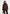 Romain - Unisex Suede Funnel Neck Bomber Jacket - Brown