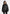 Romain - Unisex Leather Funnel Neck Bomber Jacket - Black