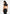 Ashley - Asymmetric Cut Out Hardware Detail Maxi Dress - Black