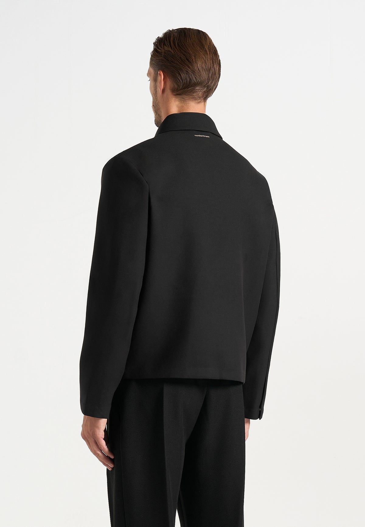 Téo - Minimal Tailored Jacket - Black