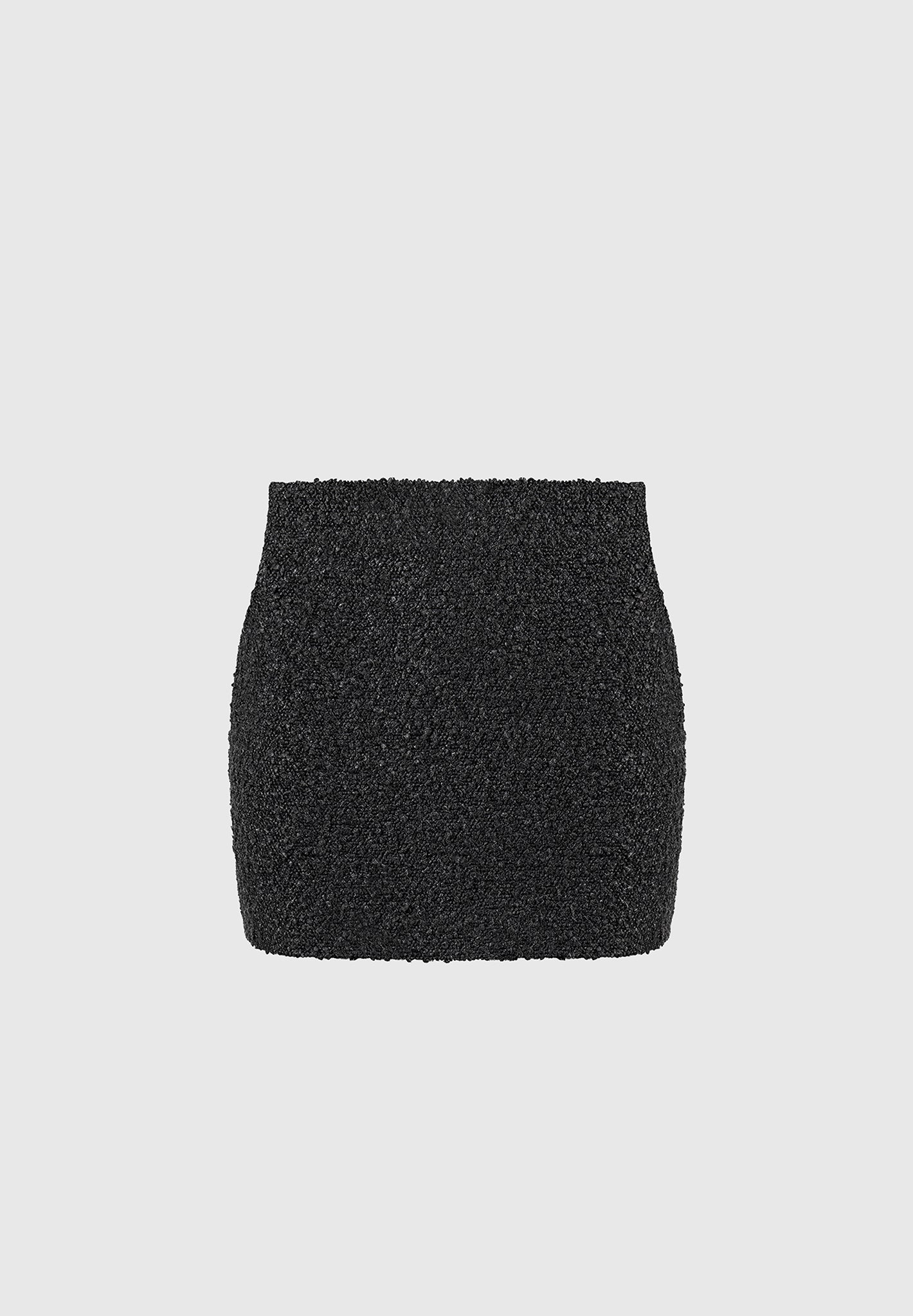boucle-mini-skirt-black