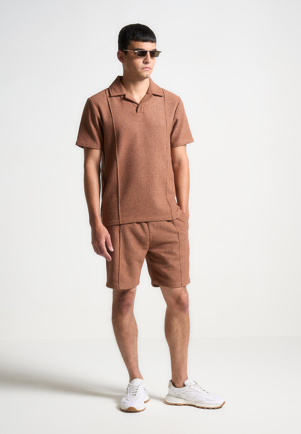 boucle-pintuck-shorts-fawn