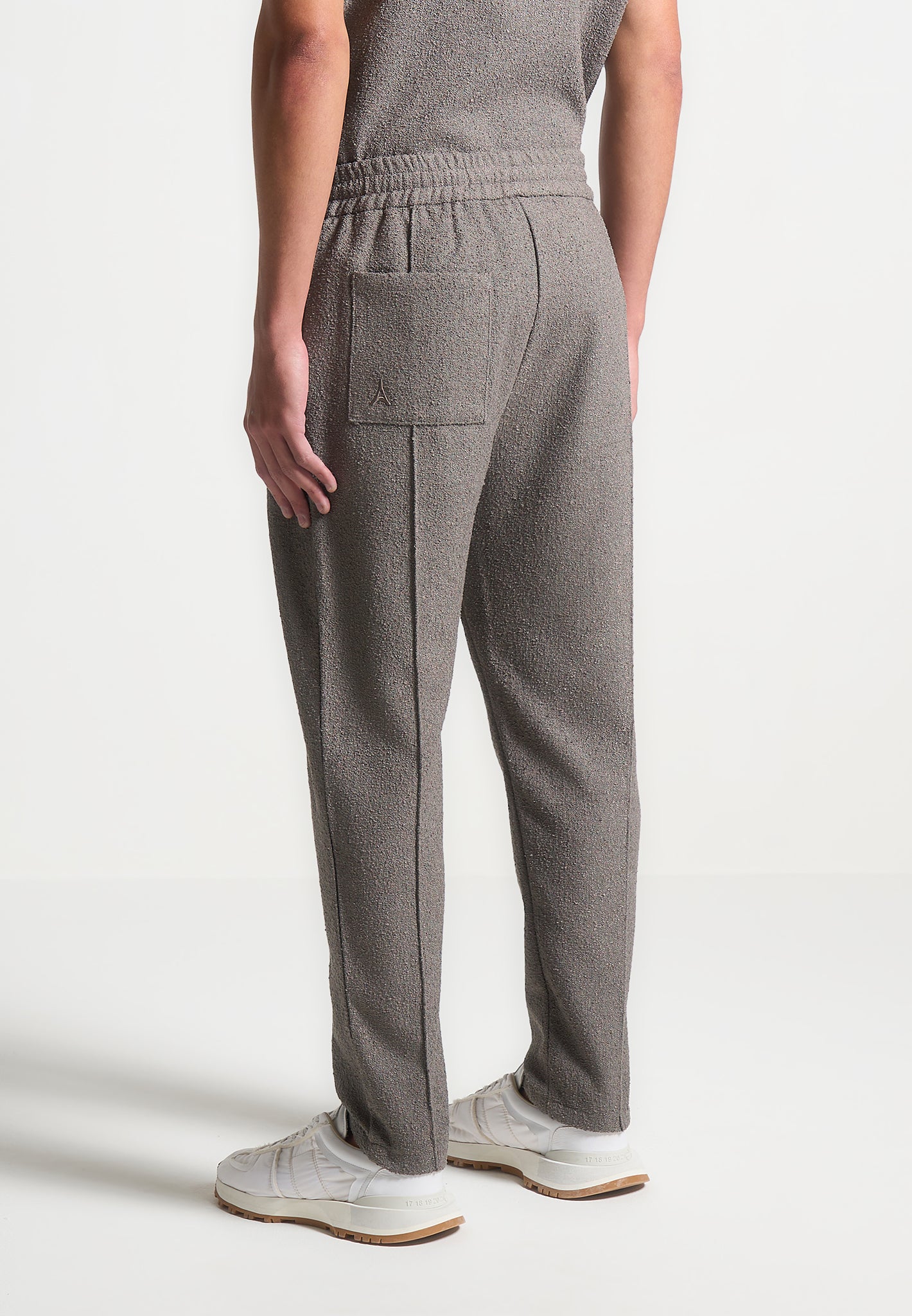 boucle-pintuck-tapered-trousers-charcoal