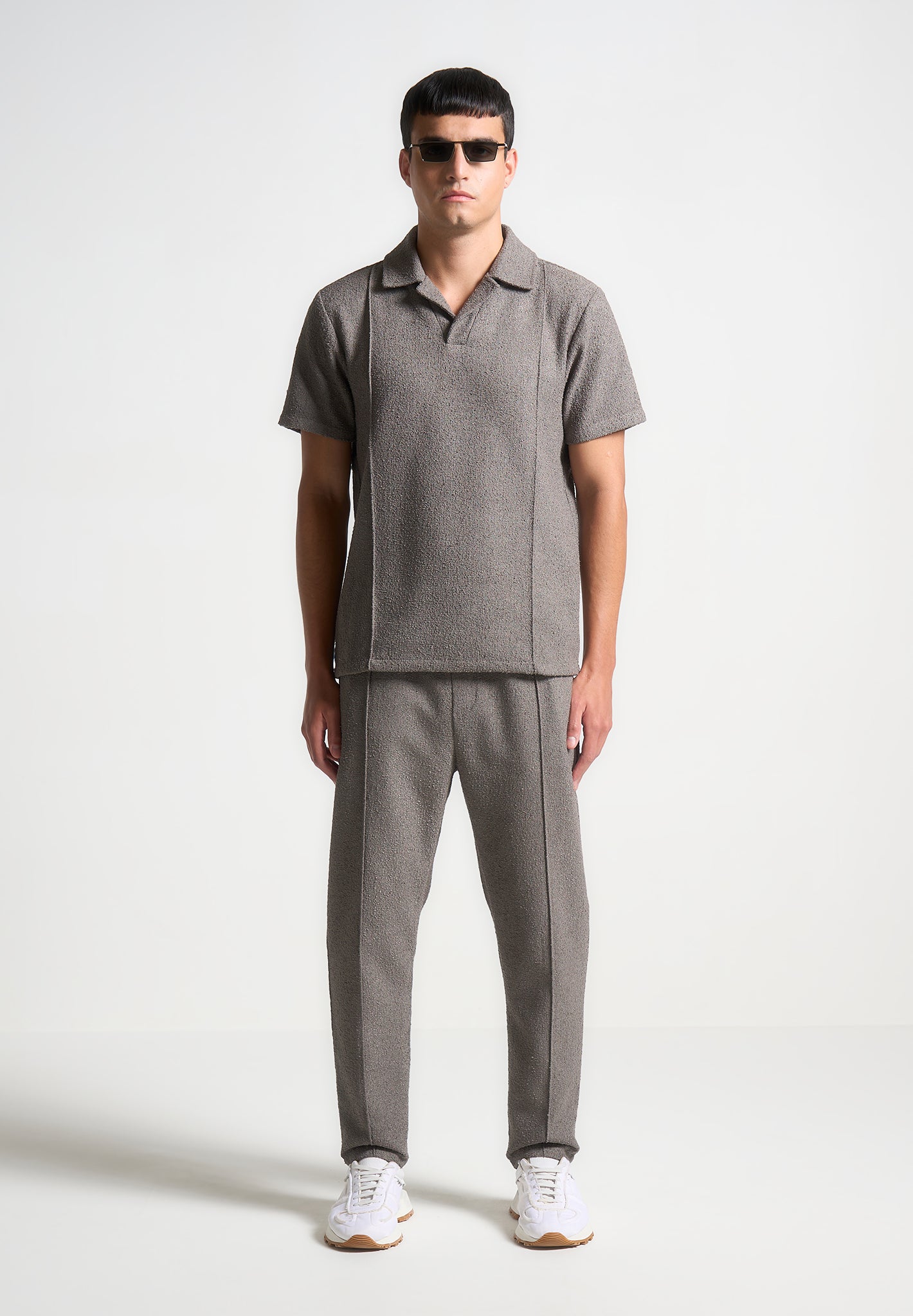 boucle-pintuck-tapered-trousers-charcoal