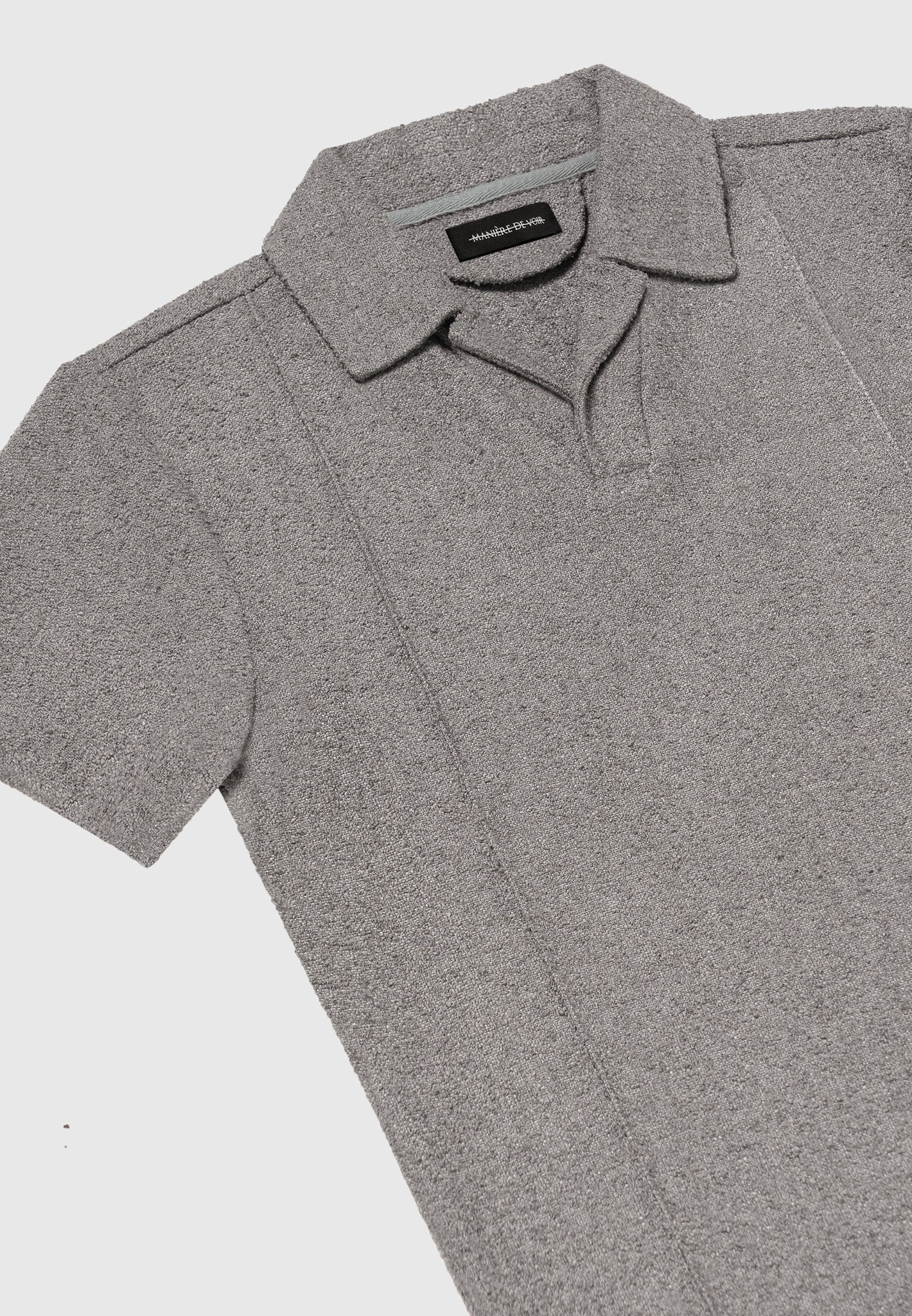 boucle-revere-pintuck-polo-shirt-charcoal