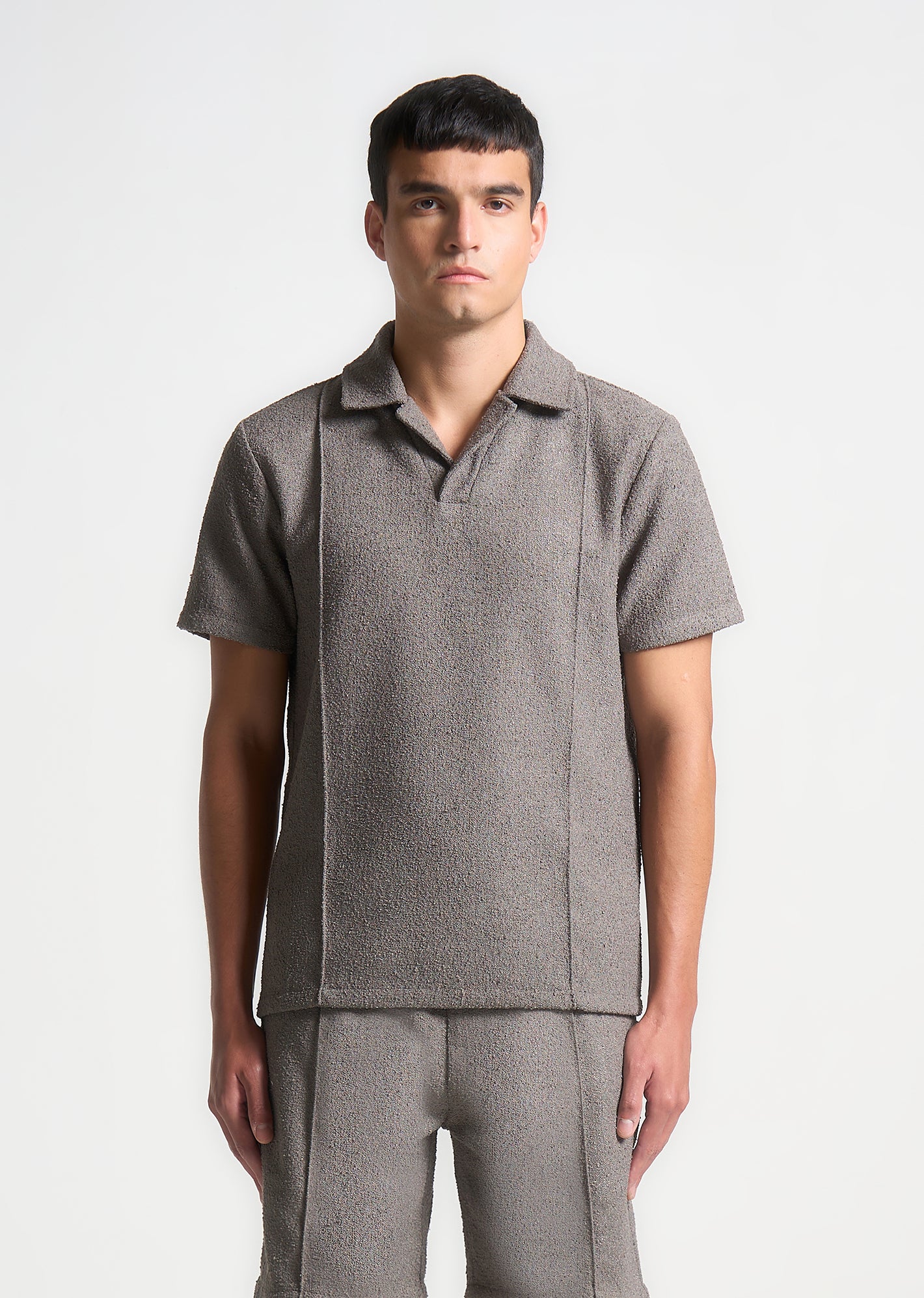 boucle-revere-pintuck-polo-shirt-charcoal