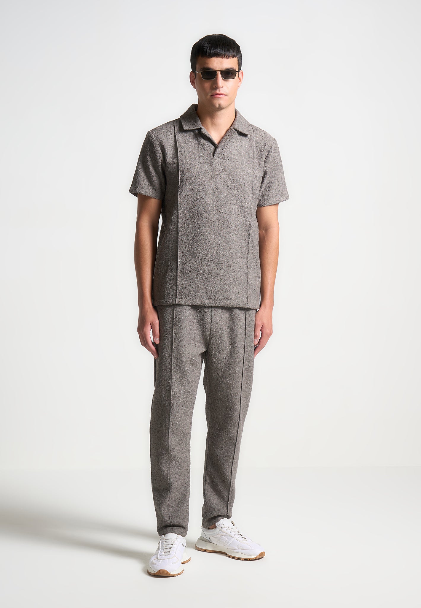 boucle-revere-pintuck-polo-shirt-charcoal