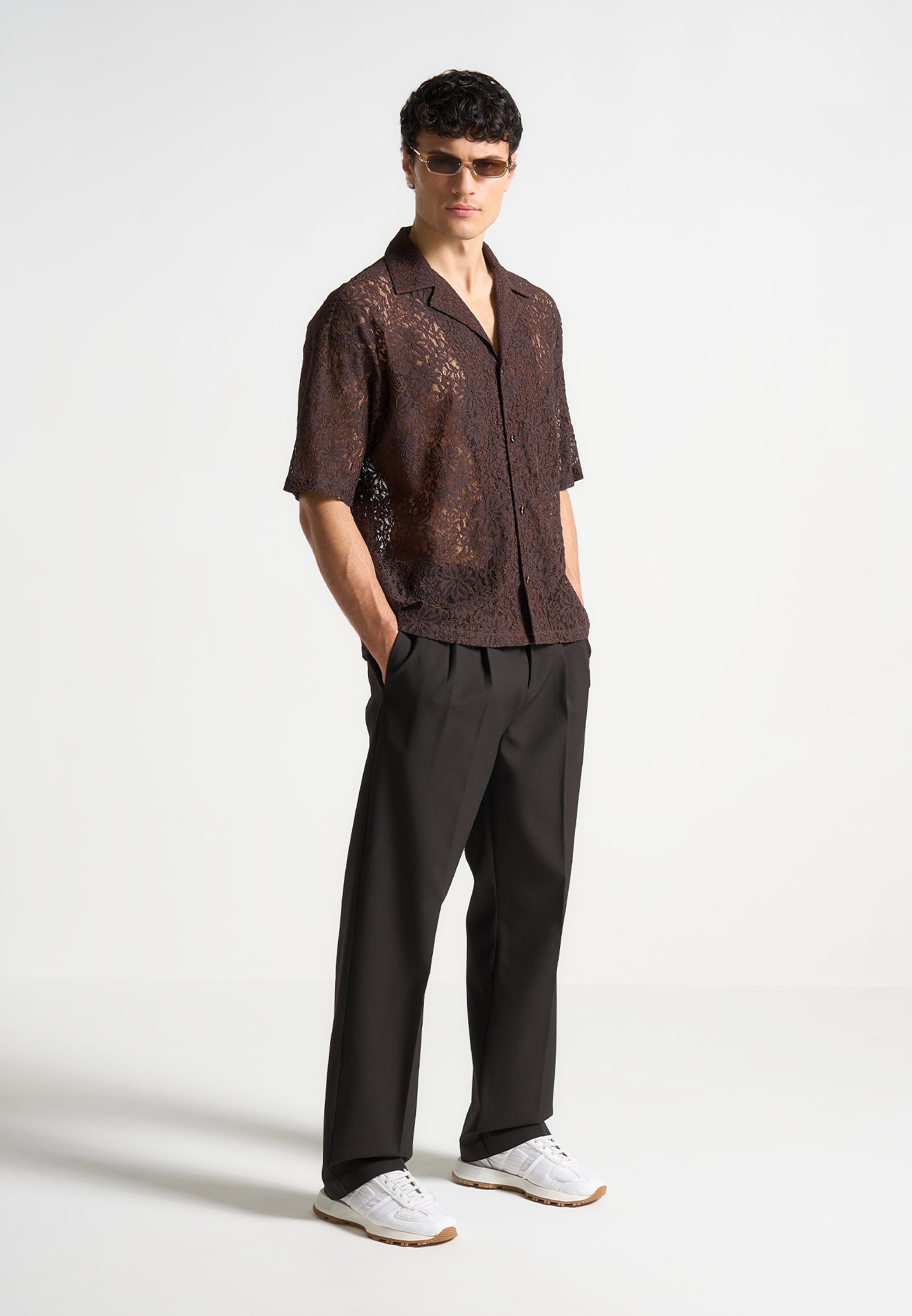 boxy-lace-revere-shirt-brown