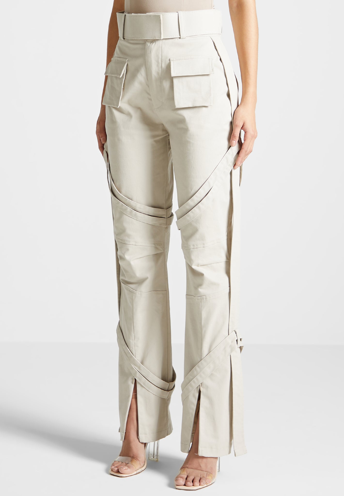 Carpenter Cargo Trousers Beige
