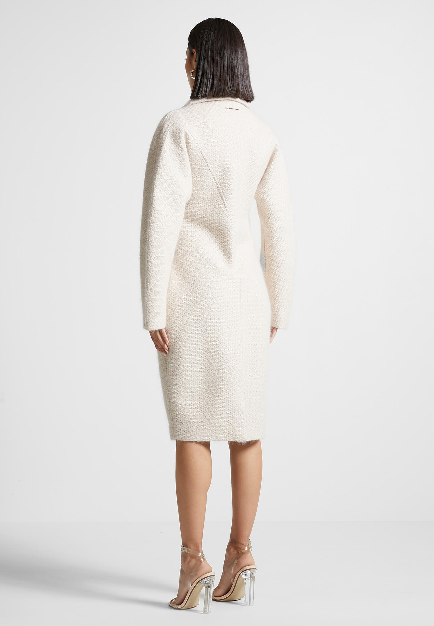 cinch-waist-textured-knit-coat-beige