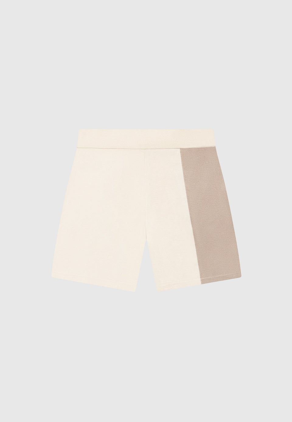 colour-block-knit-shorts-black-beige