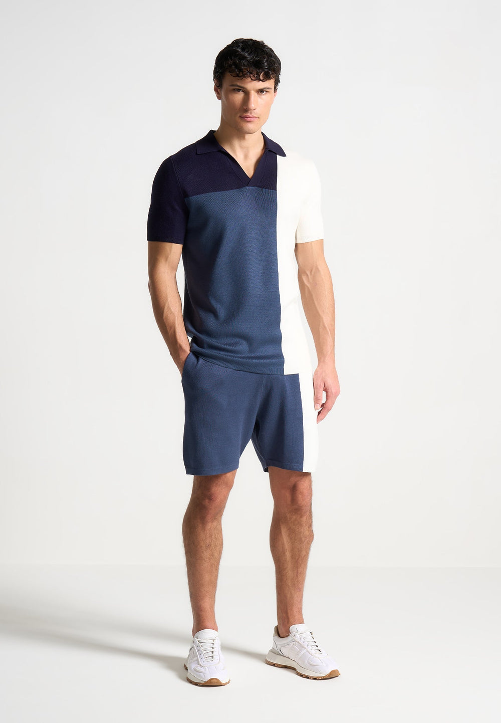 colour-block-knit-shorts-navy-steel-blue