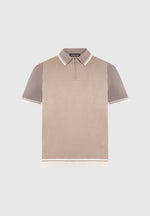 colour-block-zip-polo-shirt-taupe