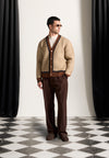 contrast-knit-cardigan-beige