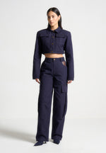 high-rise-drill-cargo-pants-indigo