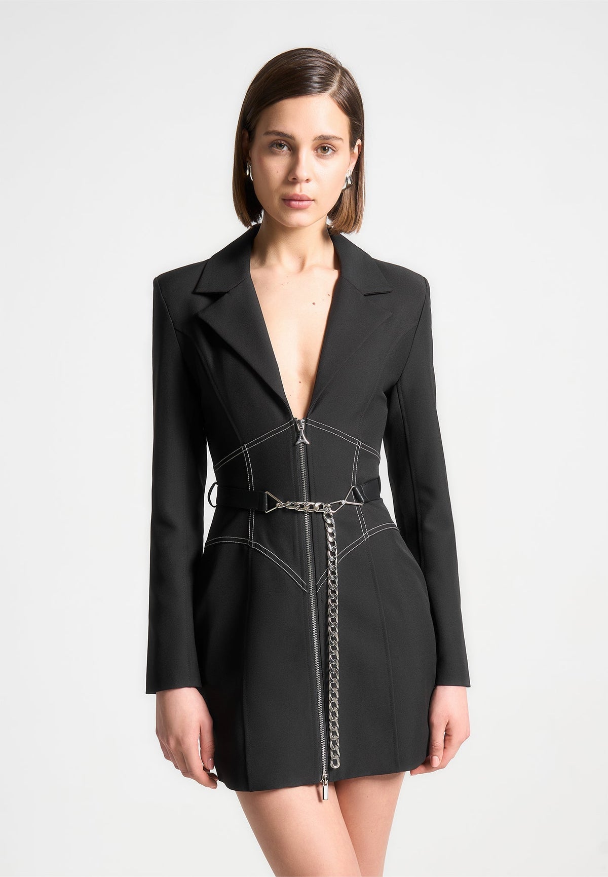 Iconic Chain Blazer Dress