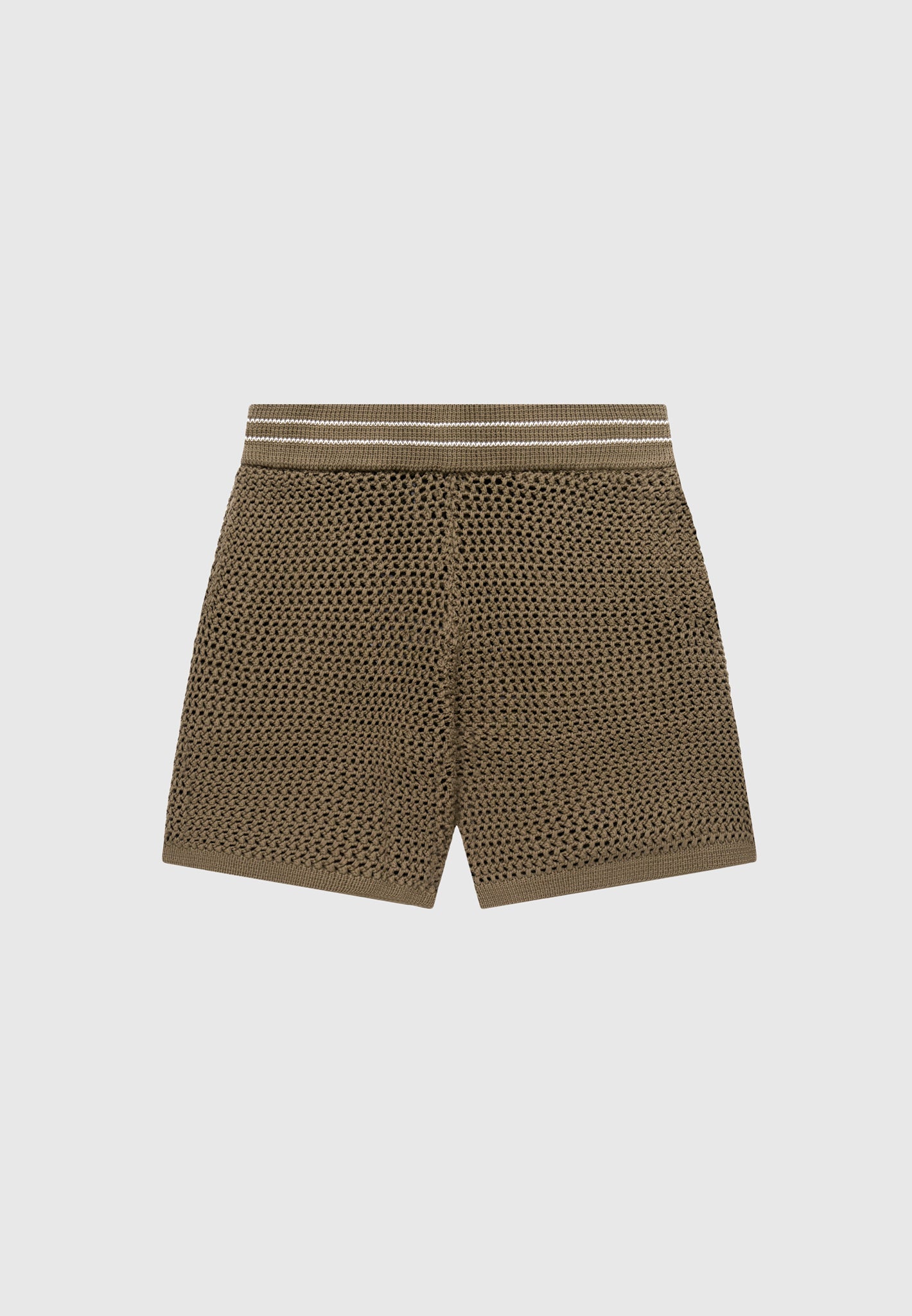 crochet-knit-stripe-shorts-khaki