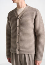 ribbed-knit-cardigan-taupe