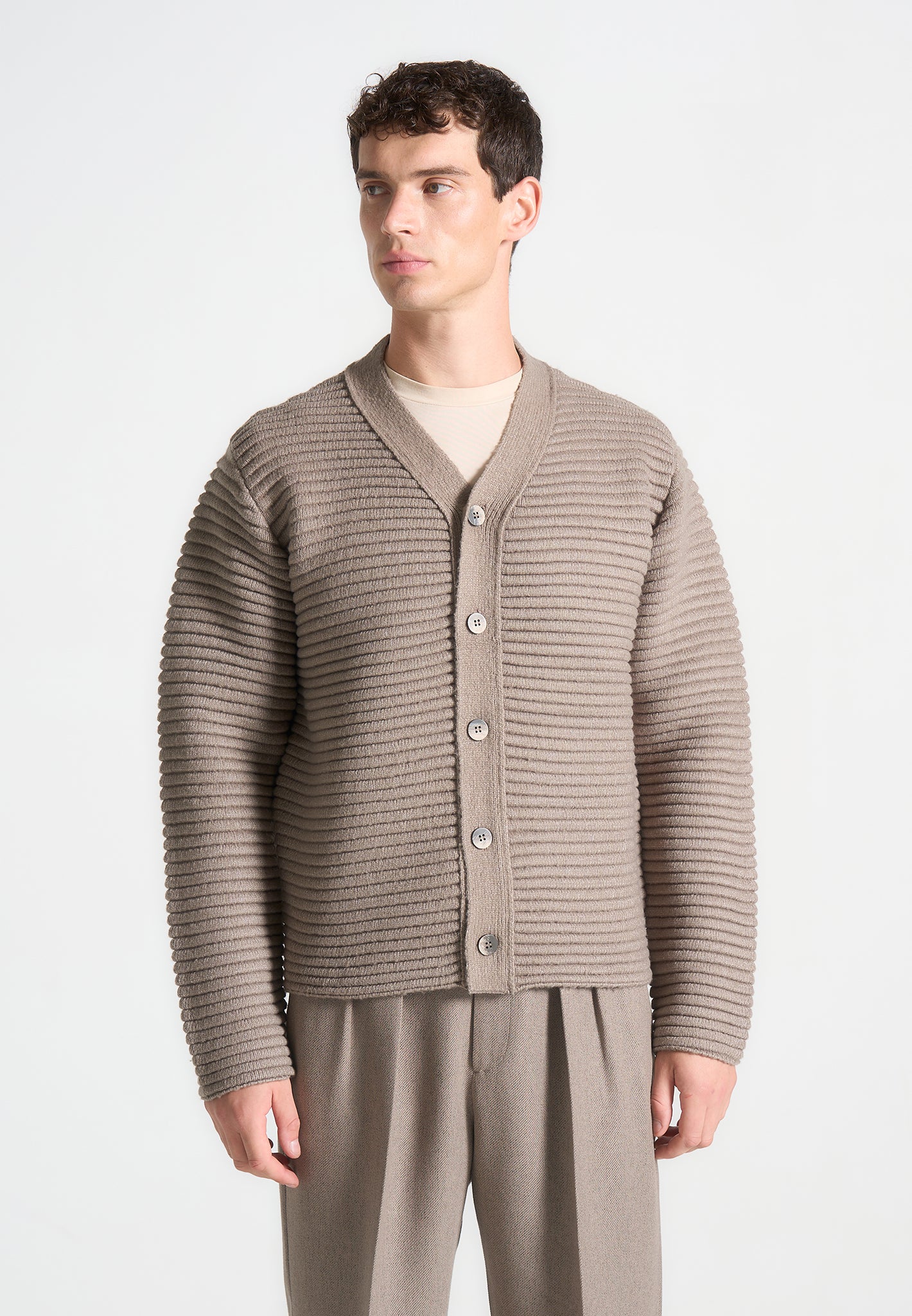 ribbed-knit-cardigan-taupe