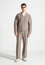 ribbed-knit-cardigan-taupe