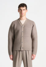 ribbed-knit-cardigan-taupe