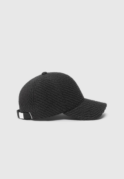 美品　louren melange wool cap black Wool-blend cap - Men | MANGO Niger