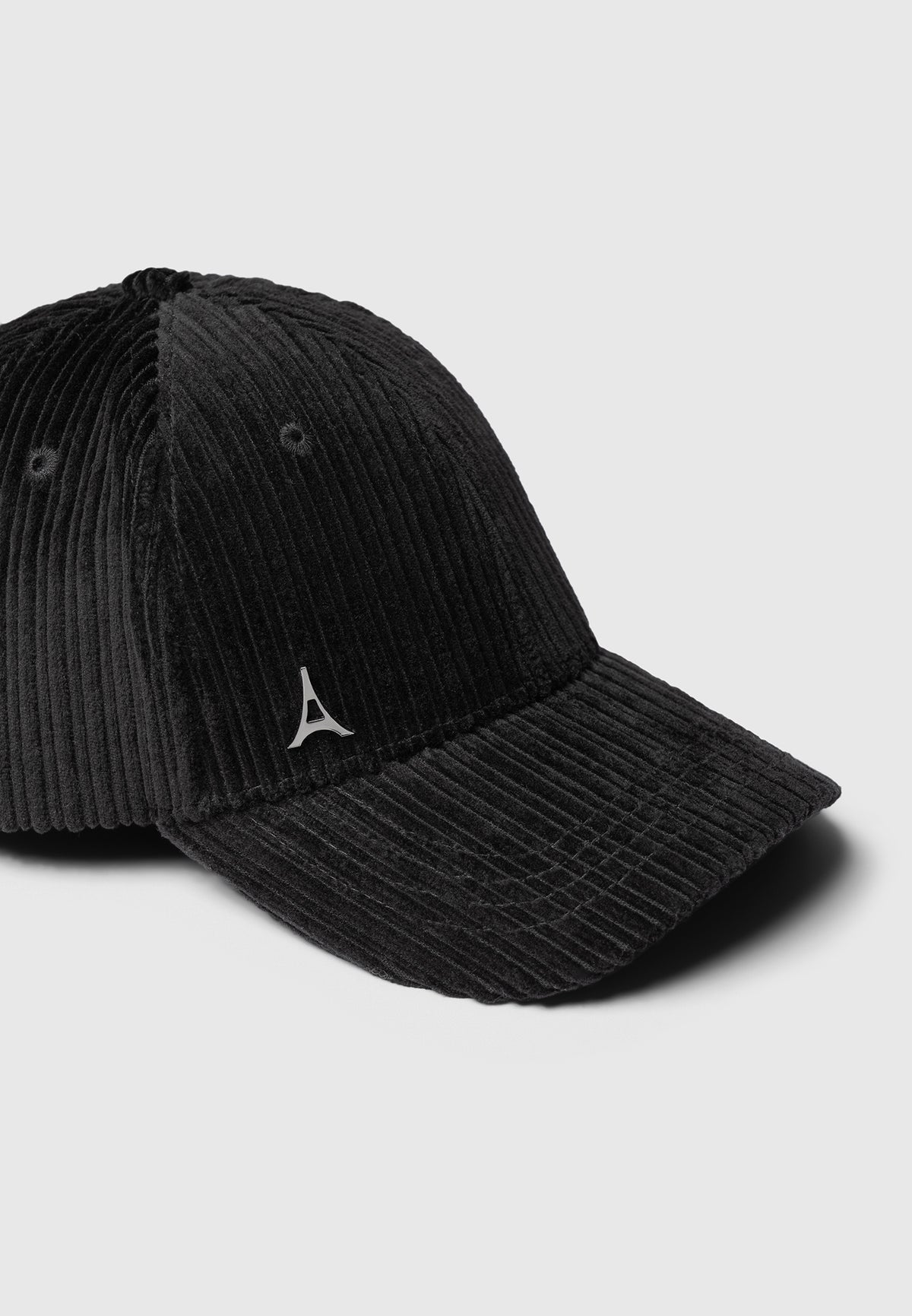 Eiffel Corduroy Cap - Black
