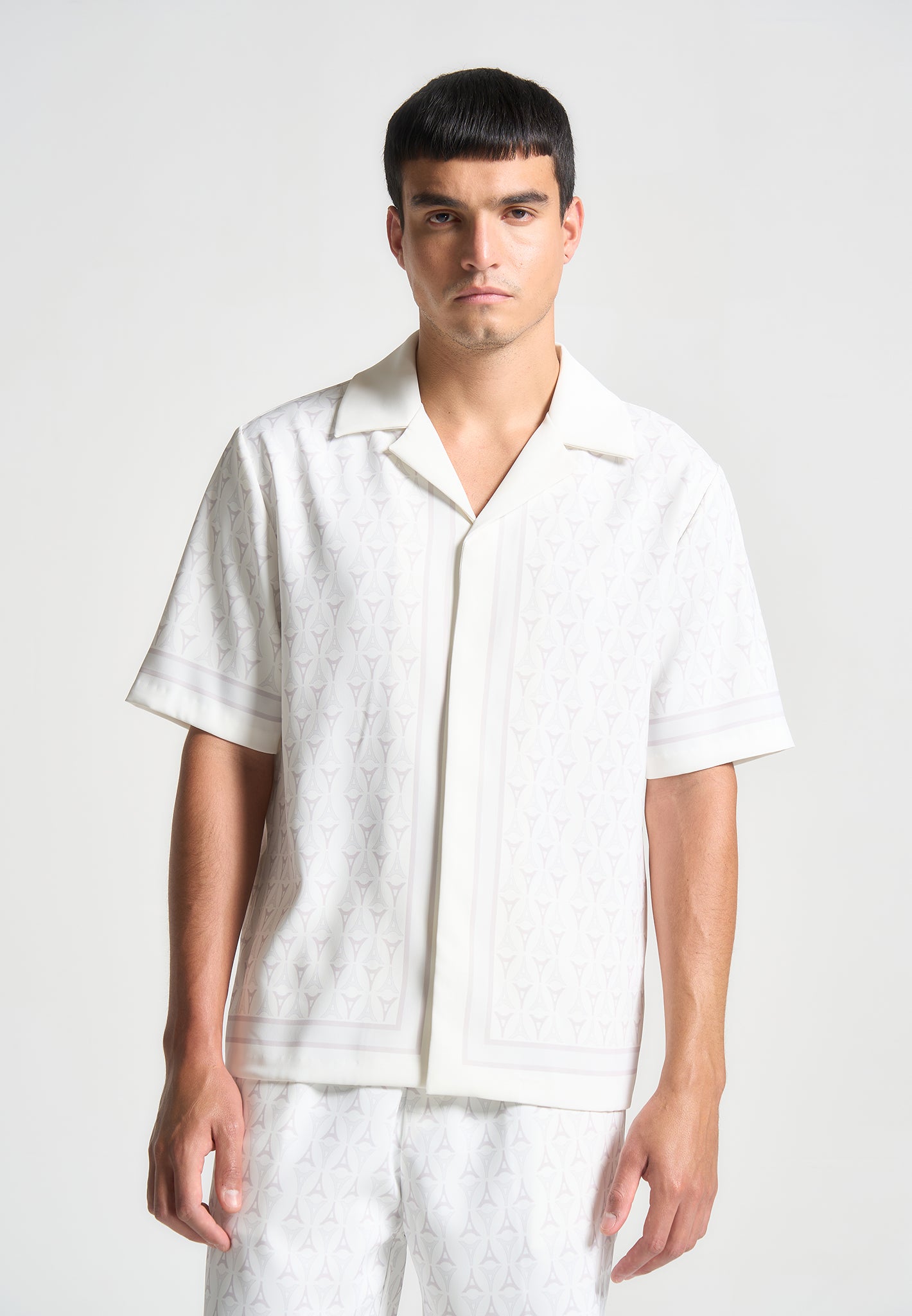 Dew relaxed shirt - Egret main image 0