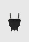 embellished-strap-handkerchief-top-black
