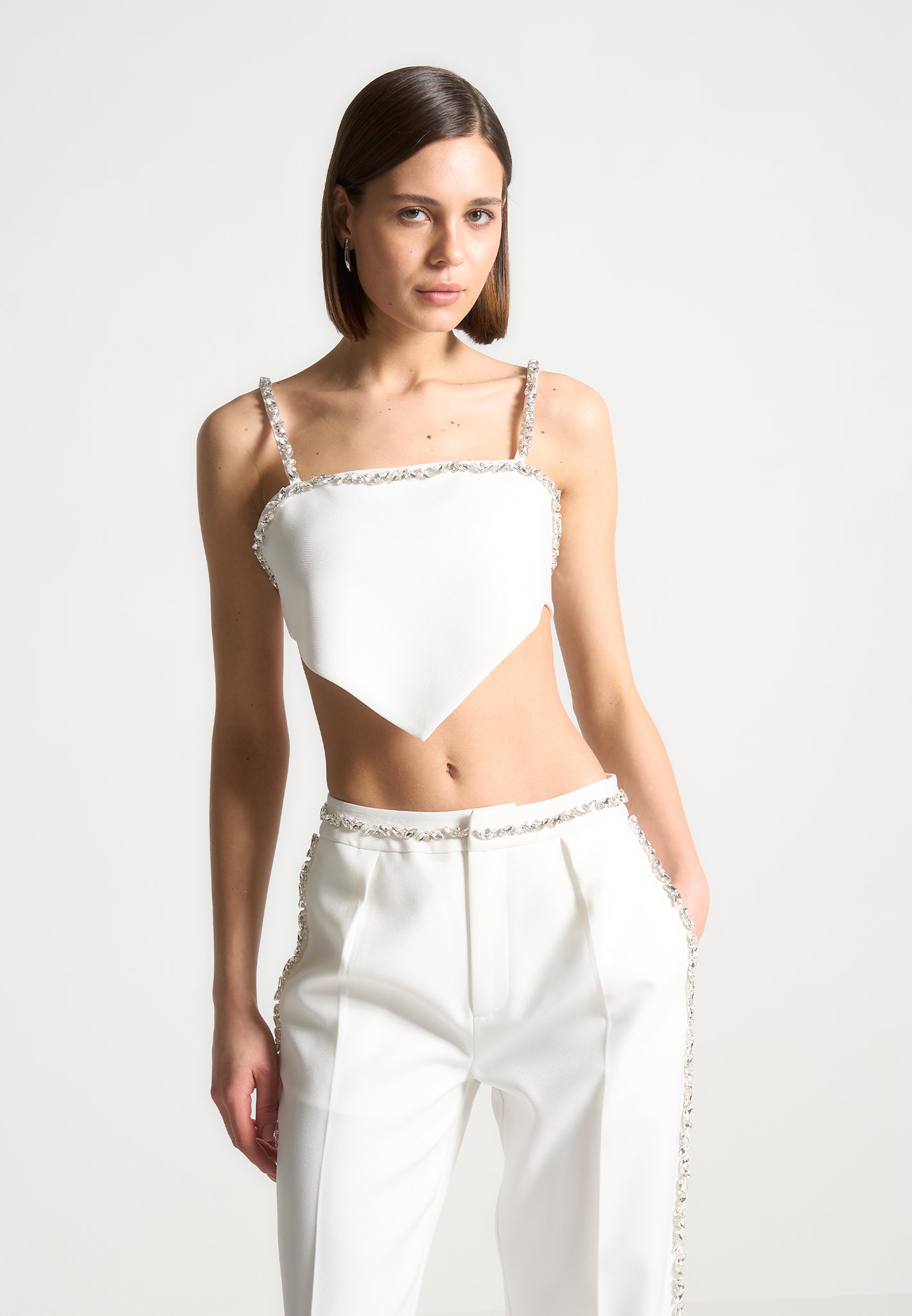 Strapless handkerchief top store