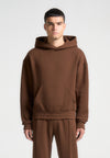 eternel-cropped-hoodie-brown