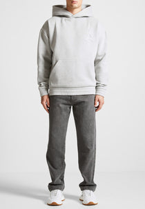 Victor - Eiffel Embossed Hoodie - Grey