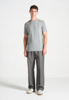 eternel-regular-fit-cotton-t-shirt-with-pintuck-grey