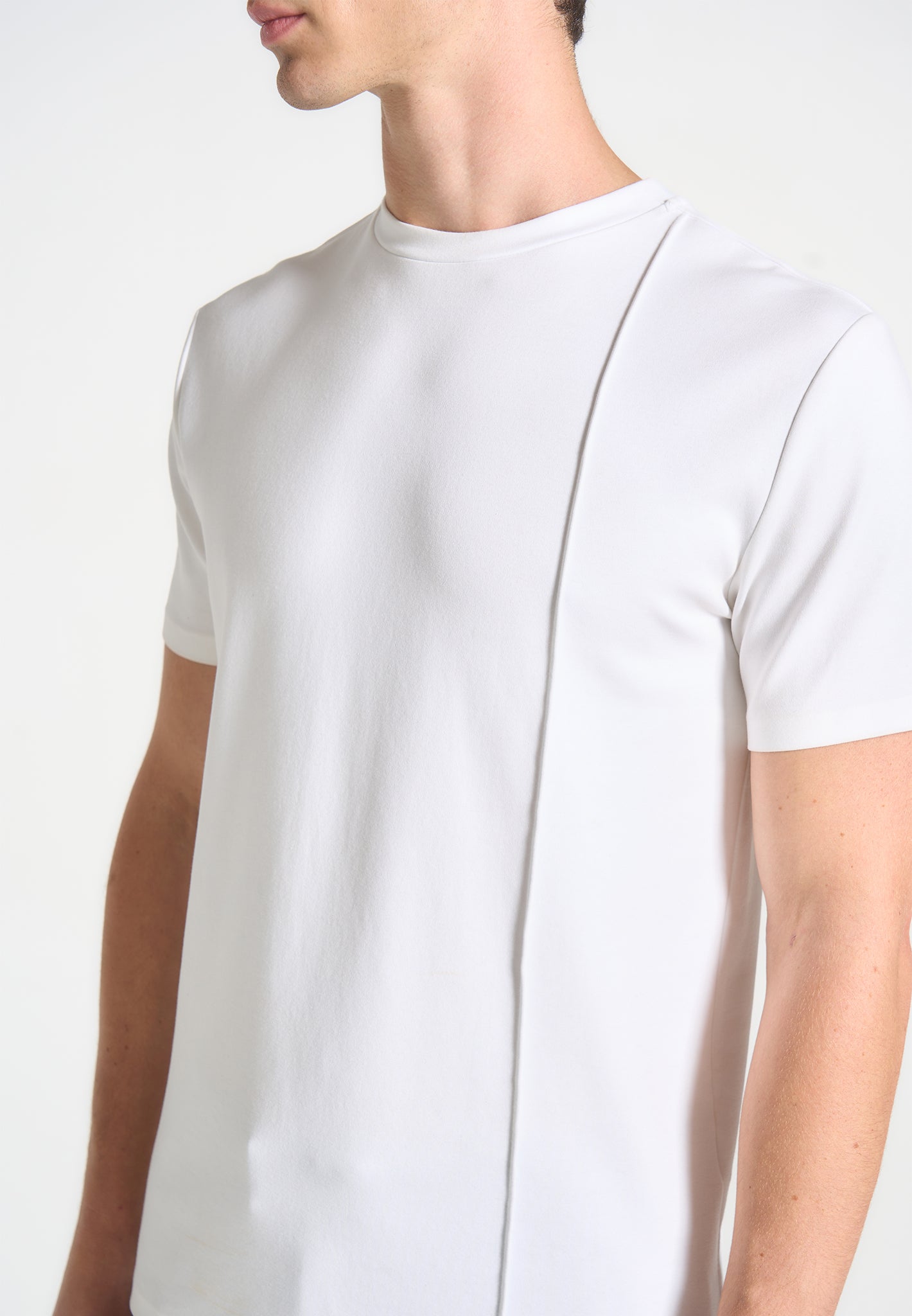 eternel-regular-fit-cotton-t-shirt-with-pintuck-white