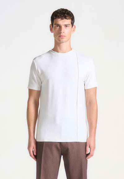 eternel-regular-fit-cotton-t-shirt-with-pintuck-white