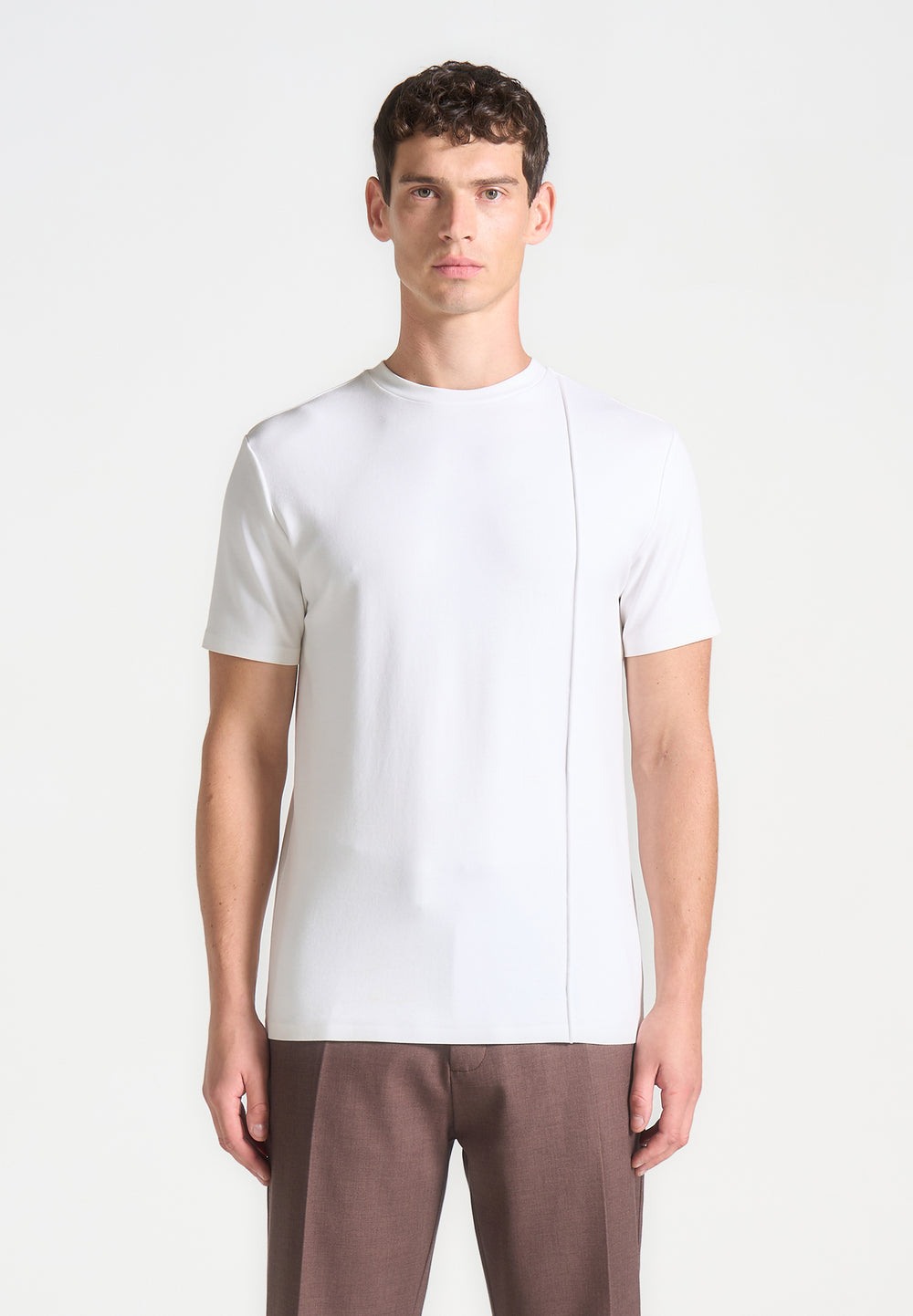 eternel-regular-fit-cotton-t-shirt-with-pintuck-white
