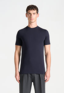 Armand - Fitted Luxe T-Shirt - Navy
