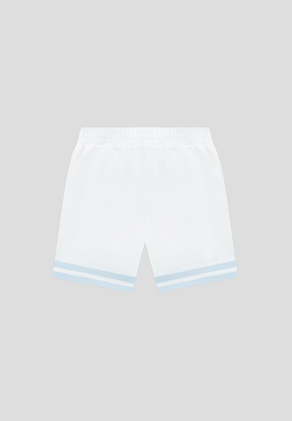 floral-border-shorts-blue