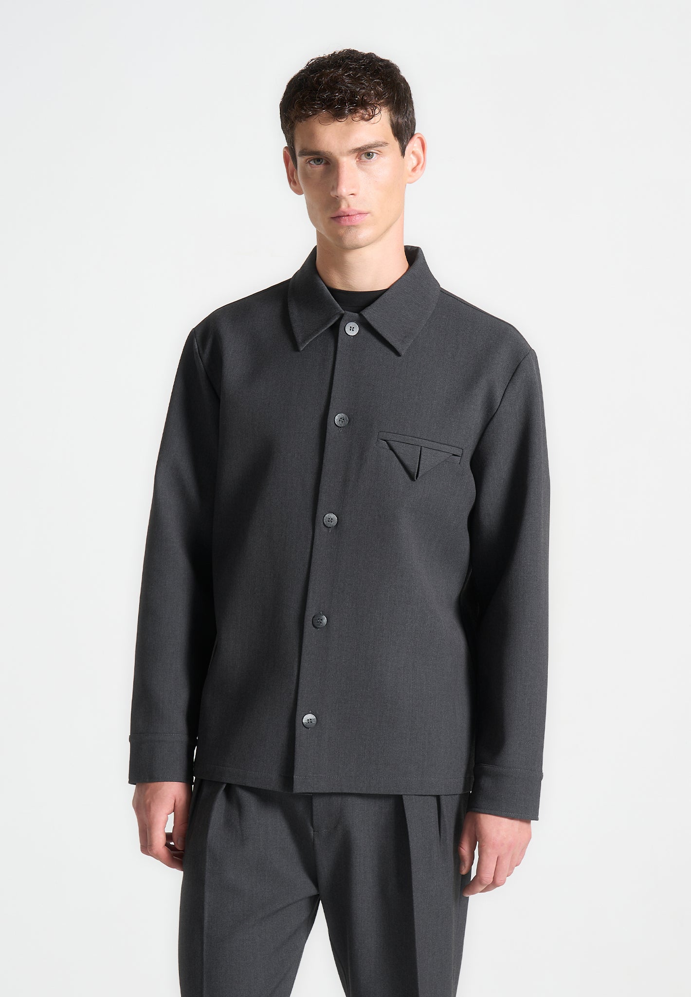 leo-hatched-tailored-overshirt-grey