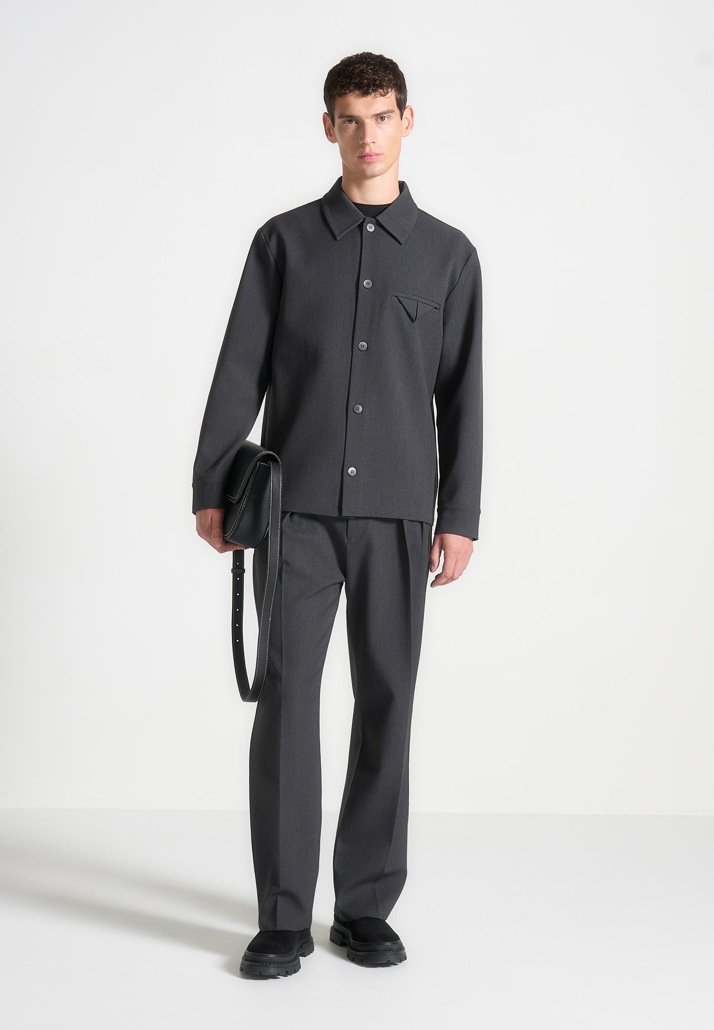 leo-hatched-tailored-overshirt-grey