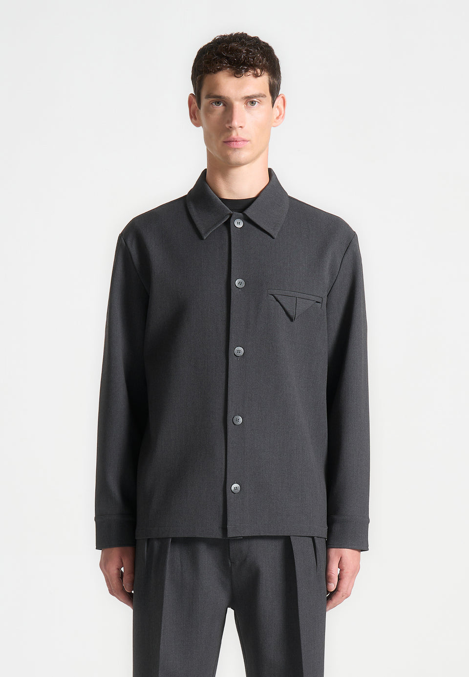 leo-hatched-tailored-overshirt-grey