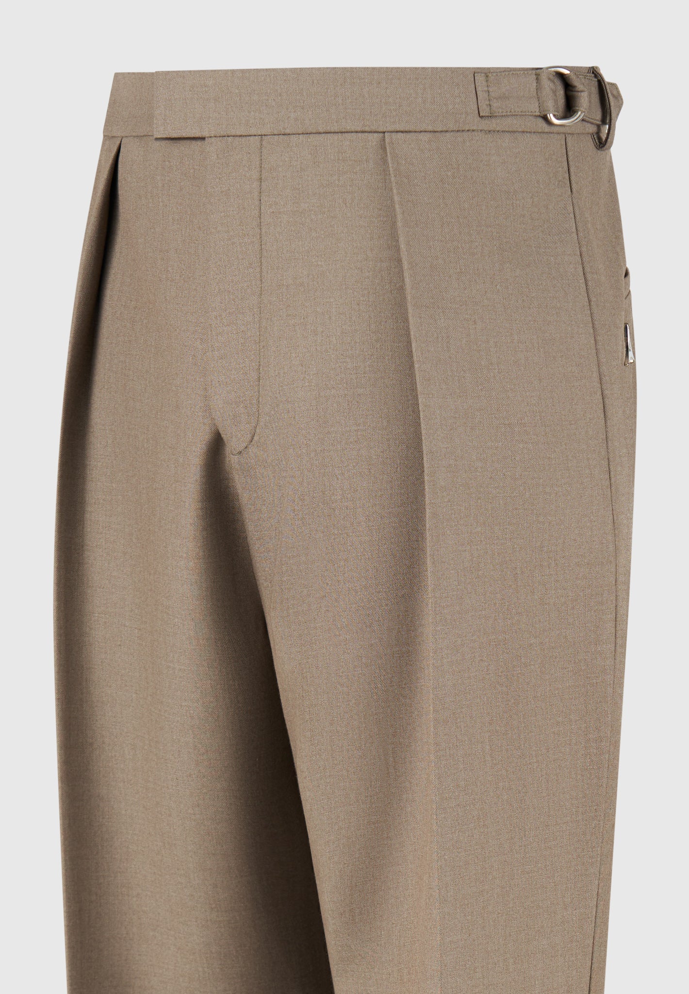 relaxed-fit-hatched-pleated-tailored-trousers-khaki