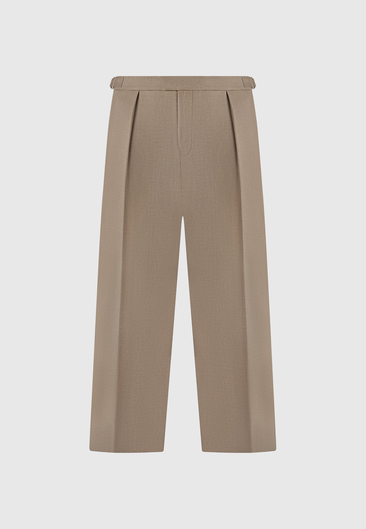 relaxed-fit-hatched-pleated-tailored-trousers-khaki