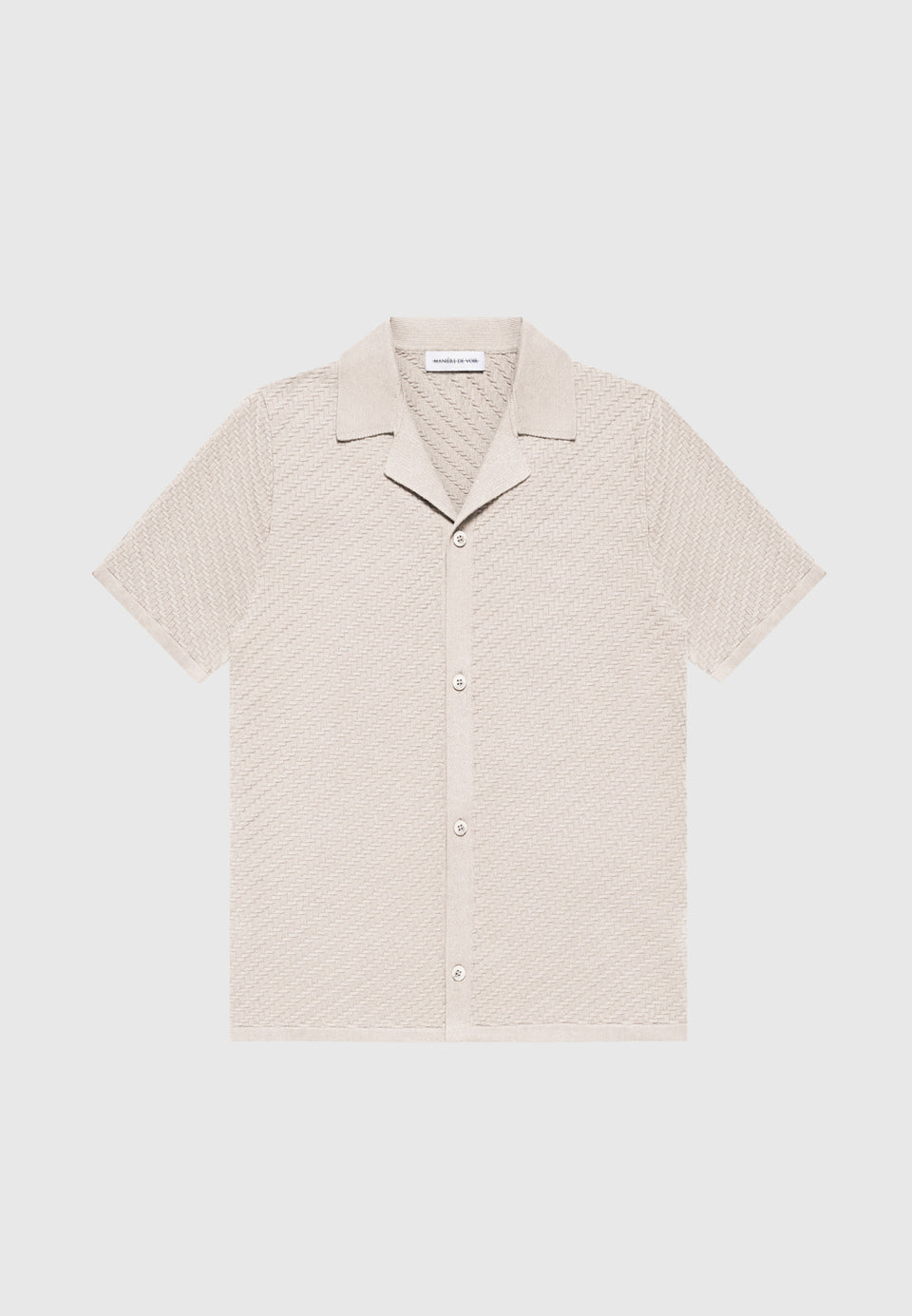 herringbone-knit-revere-shirt-taupe