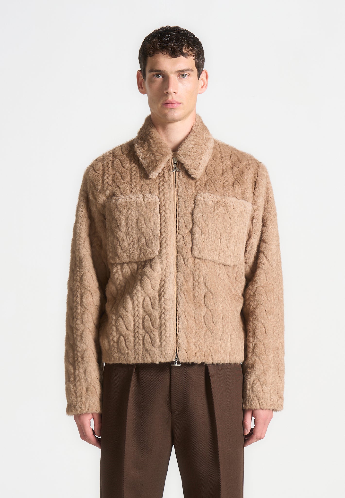 limited-edition-plush-cable-knit-jacket-taupe 